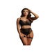 Ensemble 2 Pièces BLS004 Résille Bliss Collection Noir
