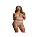Ensemble 2 Pièces BLS004 Résille Bliss Collection Rose Pâle