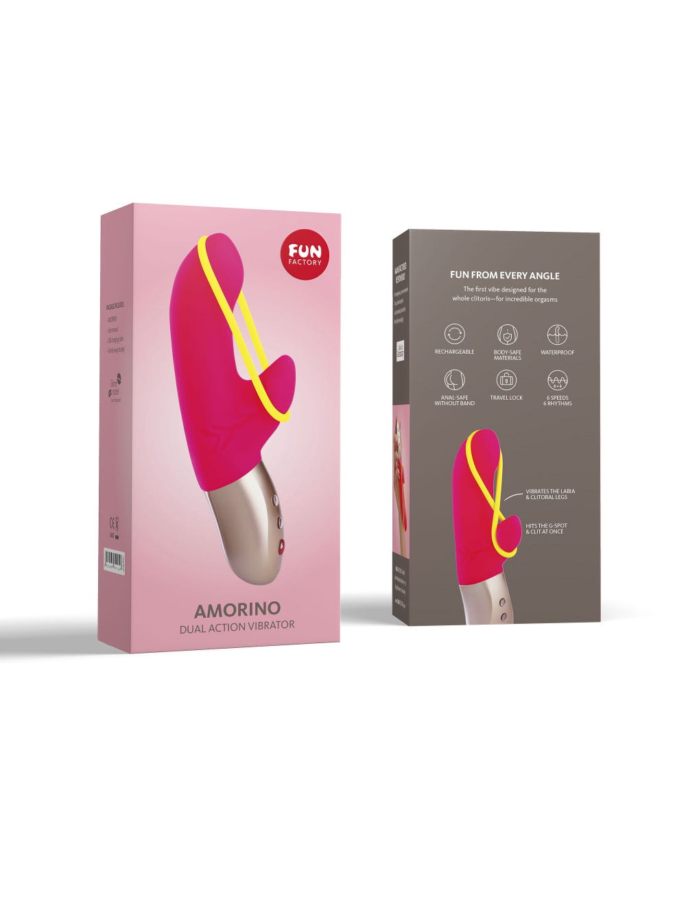 Vibromasseur rabbit Amorino
