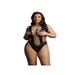 Body Col V DES019 Résille Noir GT