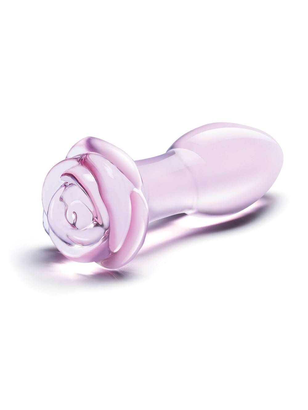 Plug Anal en Verre Rosebud main product photo