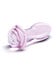 Plug Anal en Verre Rosebud
