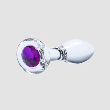 Plug Anal en Verre Bling Bling