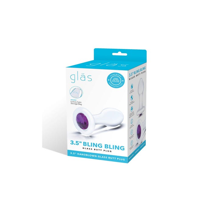 Plug Anal en Verre Bling Bling