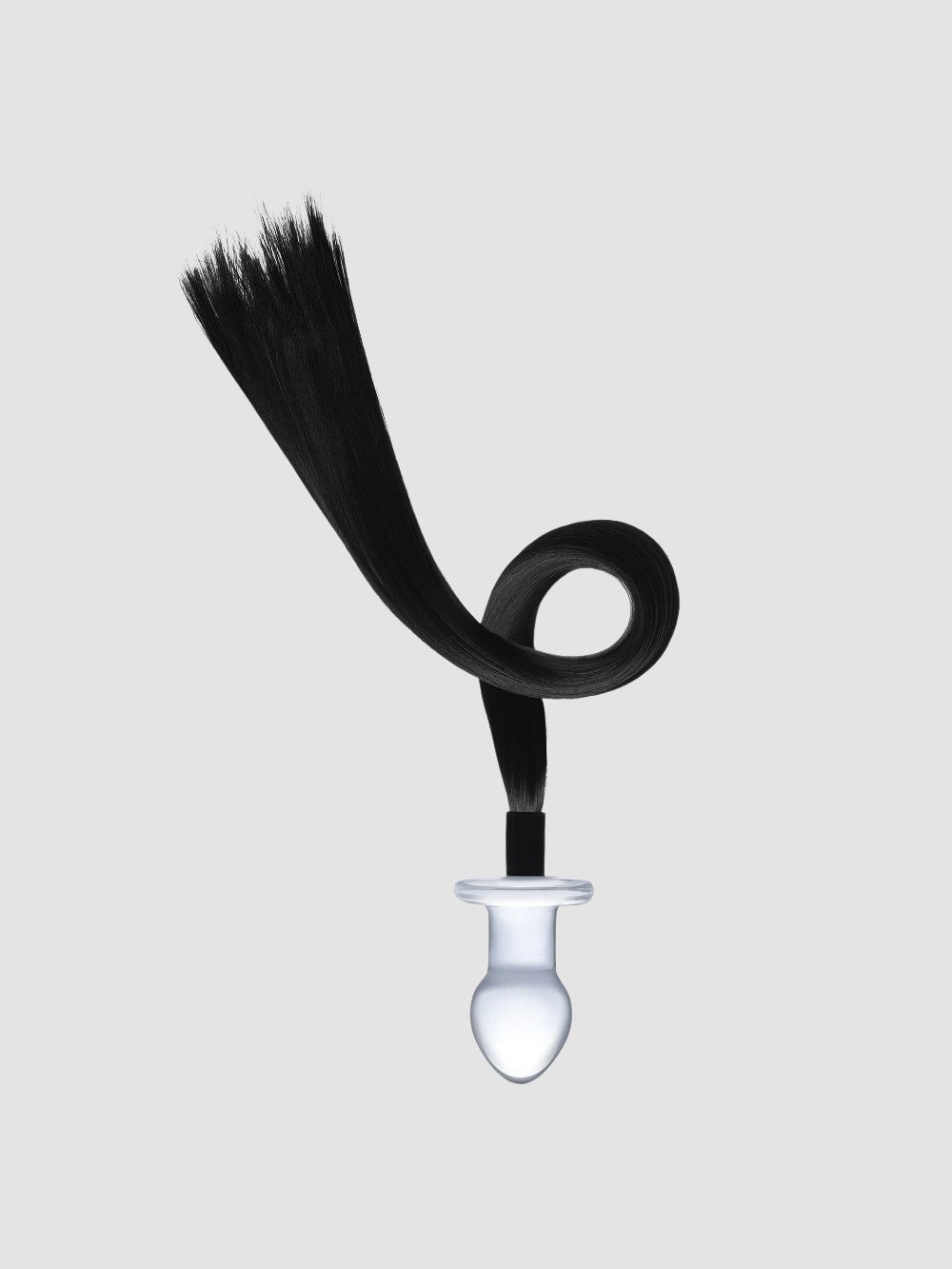Plug Anal Queue en Verre Horse Tail de Gls