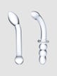 Kit de 2 Dildos en Verre G-Spot Pleasure