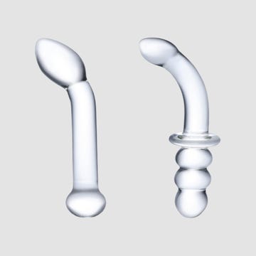 Kit de 2 Dildos en Verre G-Spot Pleasure