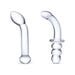 Kit de 2 Dildos en Verre G-Spot Pleasure