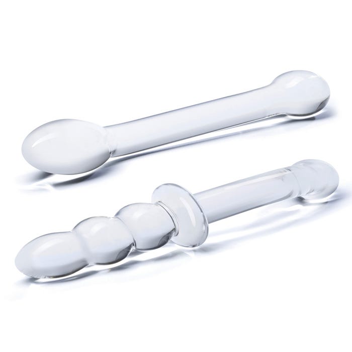 Kit de 2 Dildos en Verre G-Spot Pleasure
