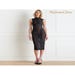 Robe Longue Bande à Part Noire