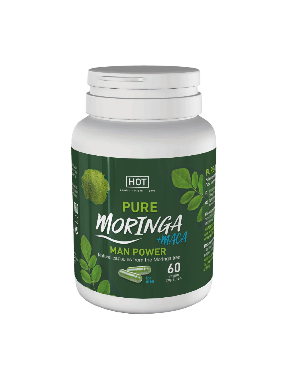 Aphrodisiaque pour Homme Moringa Man Power