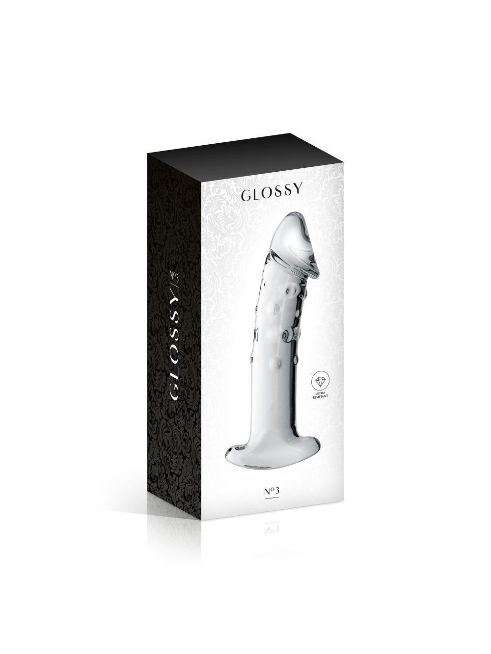 Gode en Verre Point G Glossy N°3