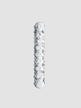 Dildo en Verre Perlé Glossy N°6