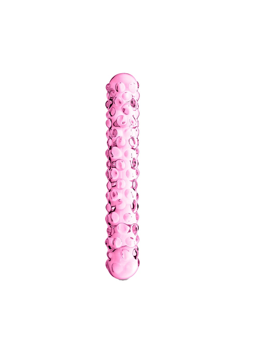 Dildo en Verre Perlé Glossy N°6