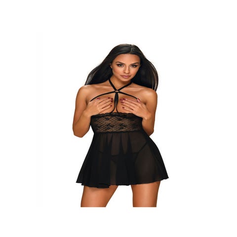 Babydoll Seins Nus Nettsy Noire