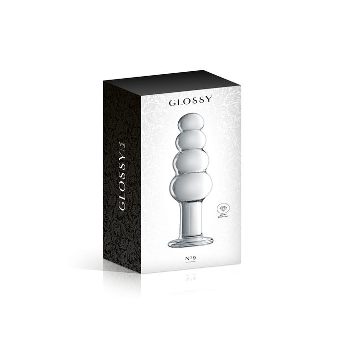 Plug Anal en Verre Glossy N°9