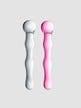 Dildo en Verre Ondulé Point G Glossy N°10