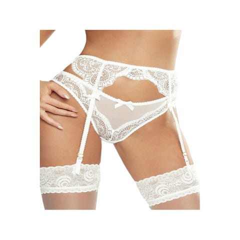 Porte-Jarretelles Royal Affair PR1646 Blanc