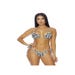 Bikini 2 Pièces Barbados Tacheté Blanc & Noir