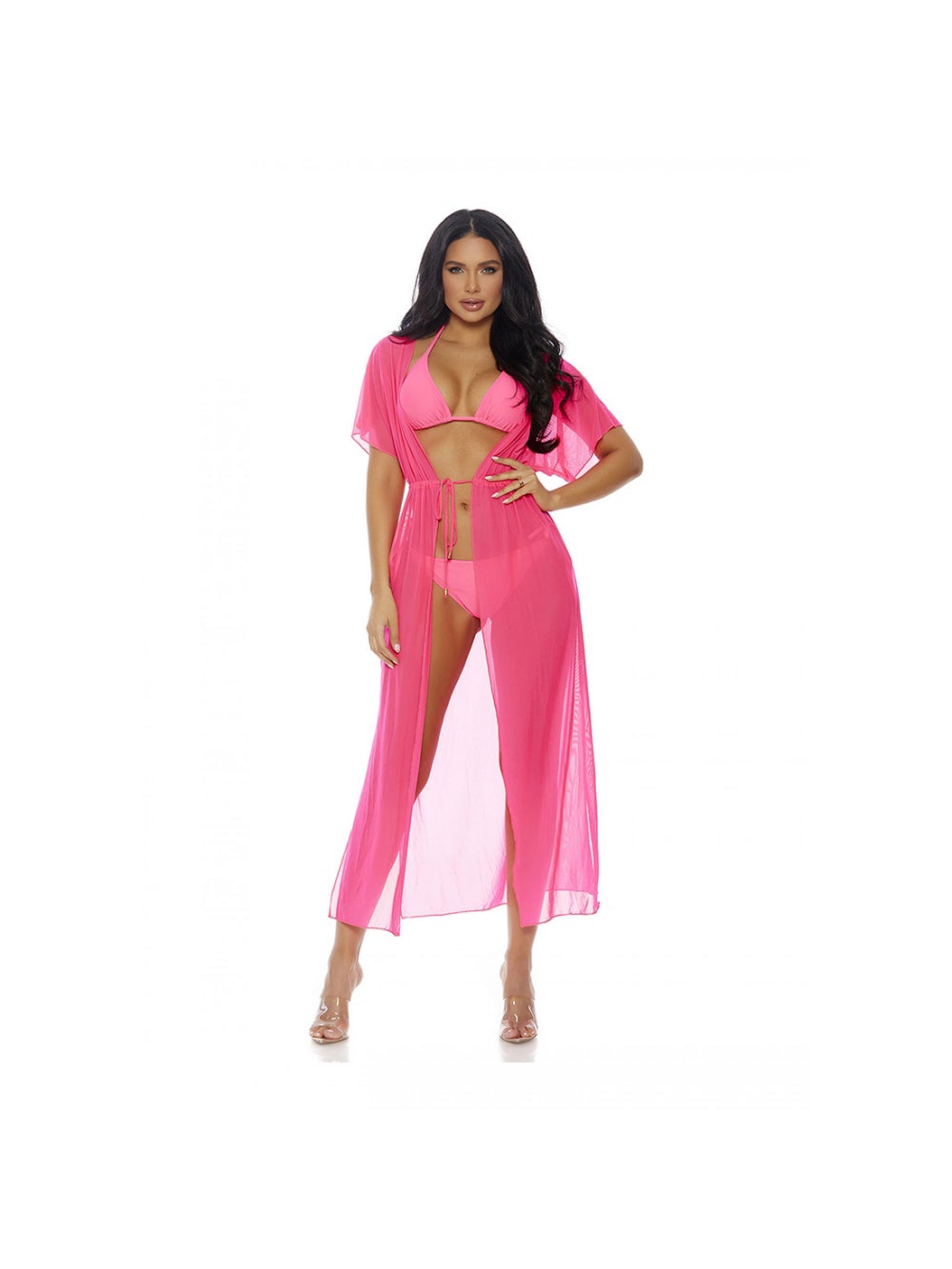 Bikini 2 Pièces & Kimono San Andres Rose