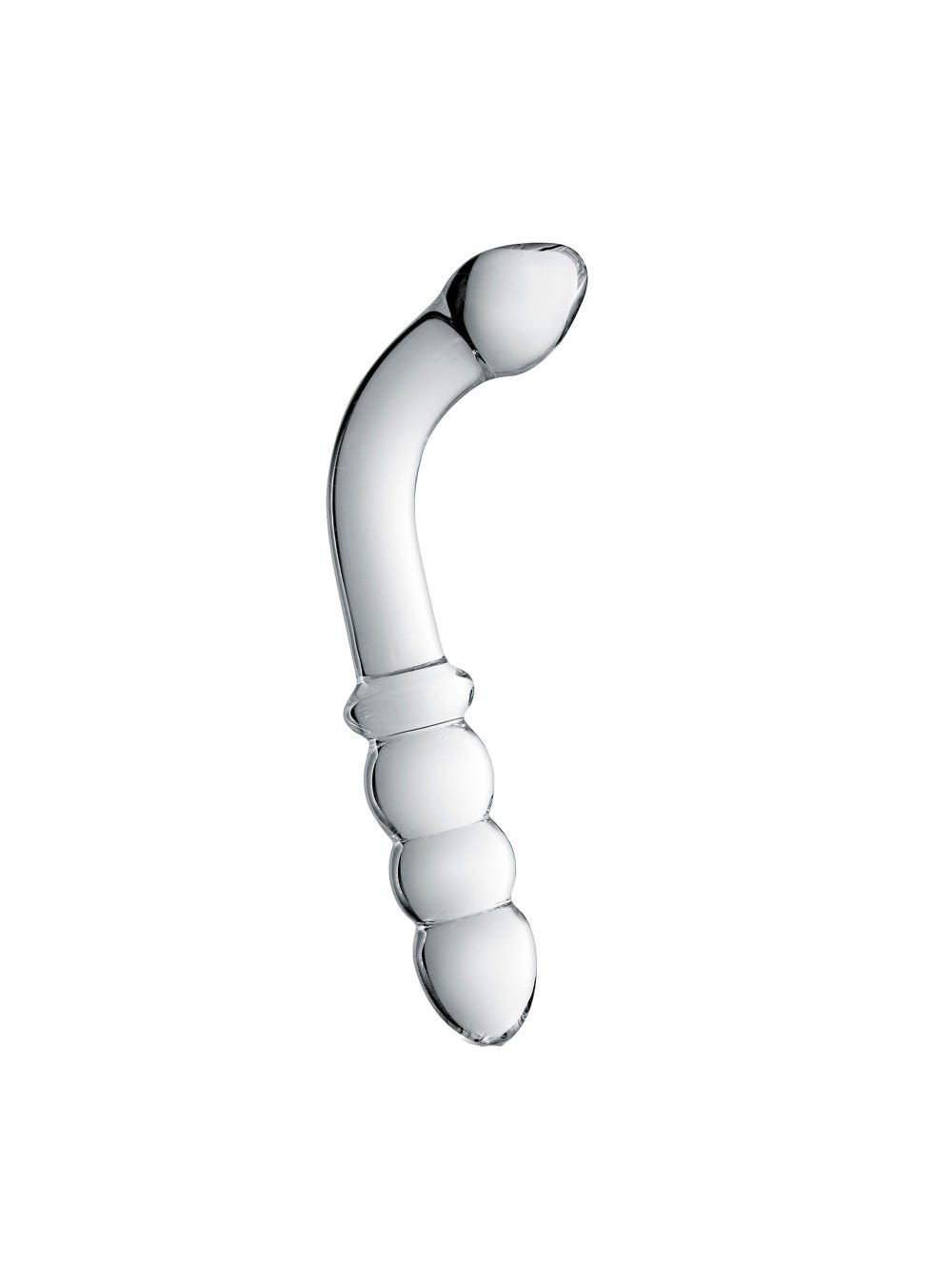 Dildo en verre perlé Glossy N°8 main product photo