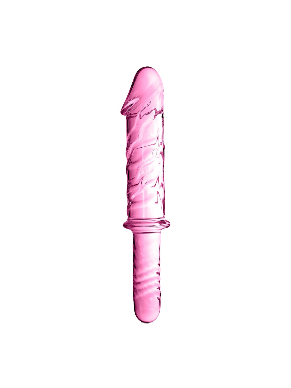 Gode en Verre avec Poignée Glossy N°12