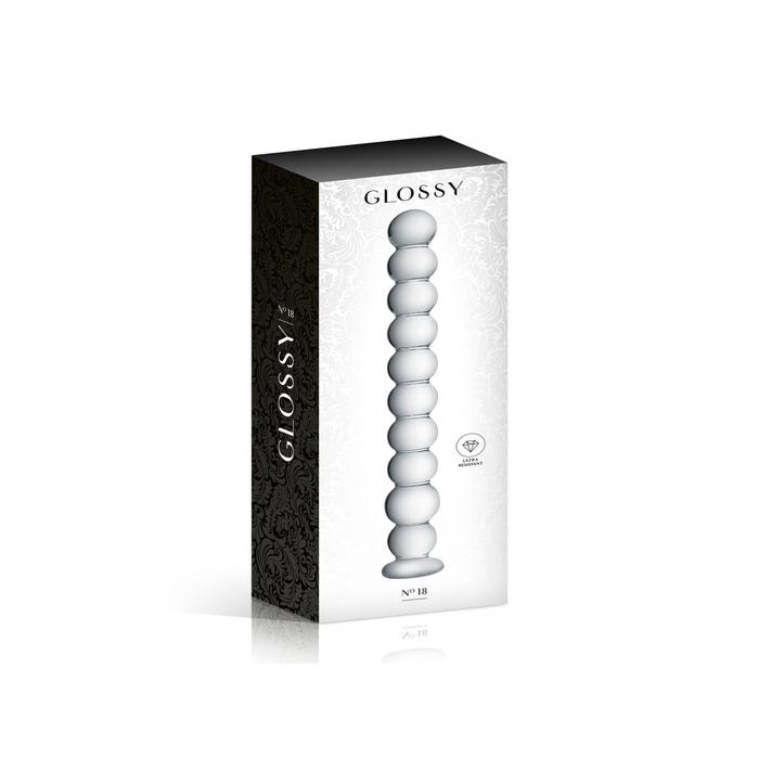 Dildo en Verre Glossy N°18