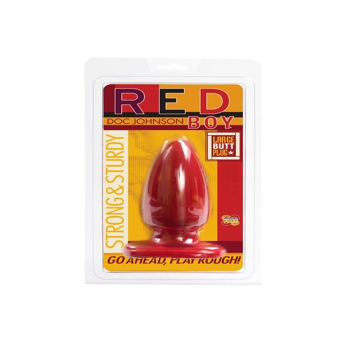 Plug Anal XXL Large Red Boy