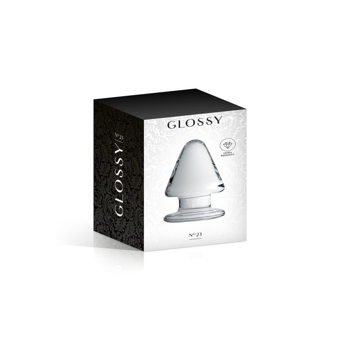 Plug Anal en Verre Glossy N°23