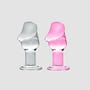 Plug Anal en Verre avec Gland Glossy N°24