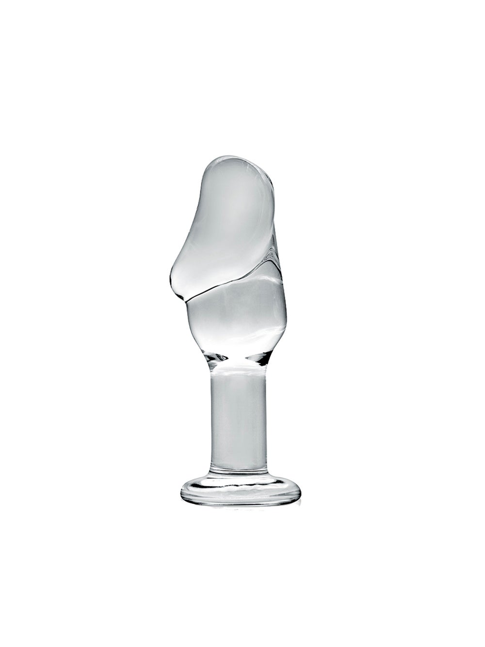 Plug Anal en Verre avec Gland Glossy N°24
