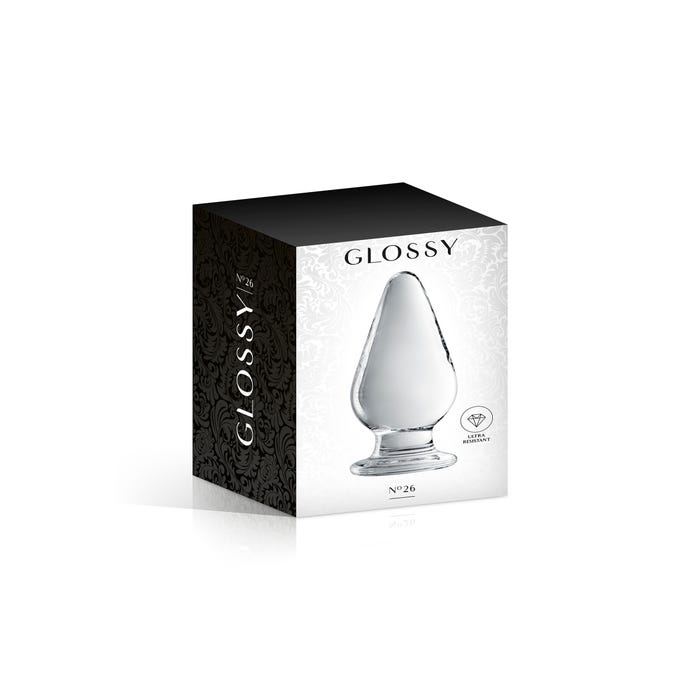 Plug Anal en Verre Glossy N°26