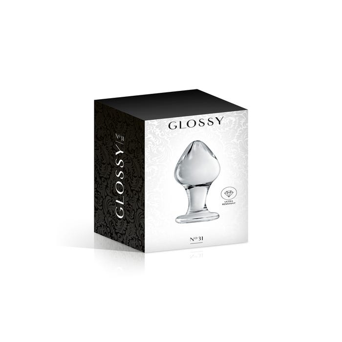 Plug Anal en Verre Glossy N°31