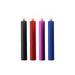 Kit 4 Bougies BDSM Colorées Teasing Wax Candles Large
