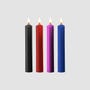Kit 4 Bougies Basse Température Colorées Teasing Wax Candles Large