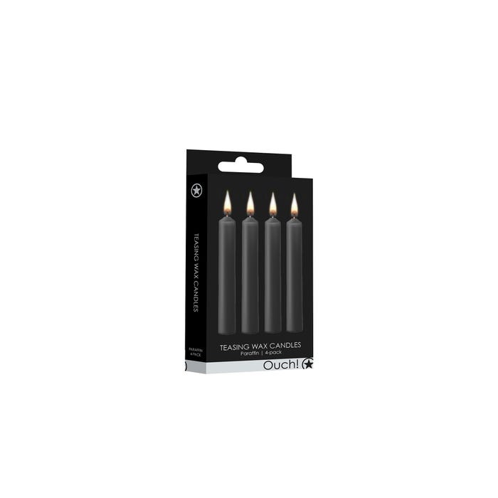 Kit 4 Bougies BDSM Teasing Wax Candles