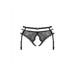 Culotte Ouverte Porte-Jarretelles Pearlove Noire GT