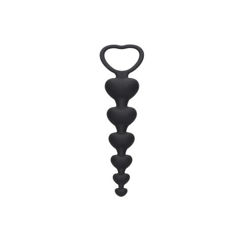 Chapelet Anal Heart Beads