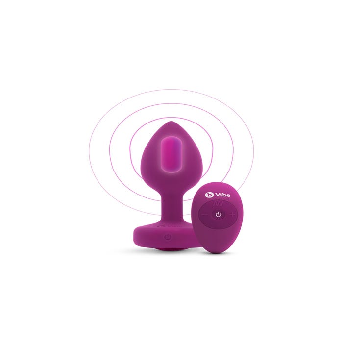 Plug Anal Vibrant Télécommandé Jewel M