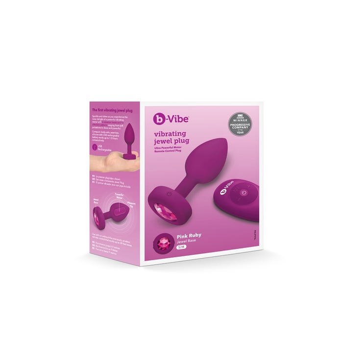Plug Anal Vibrant Télécommandé Jewel M