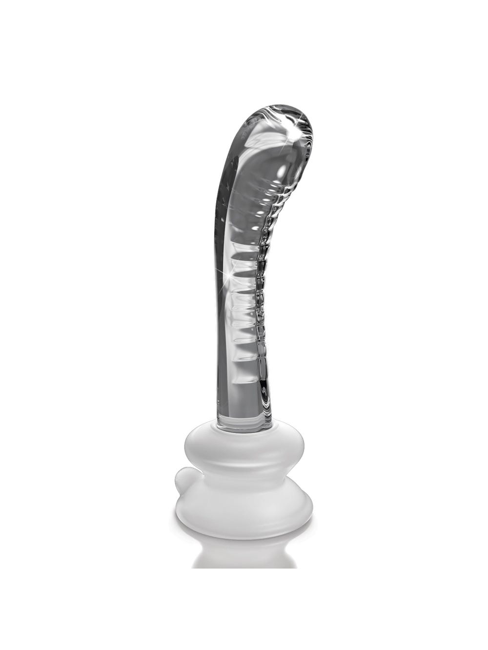Dildo en Verre Ventouse Icicles N°88 main product photo