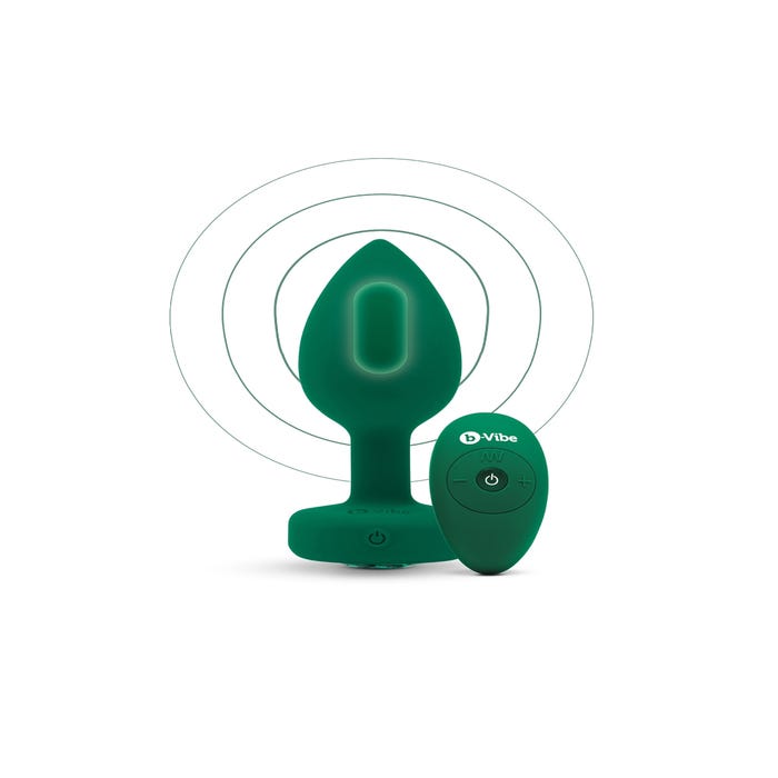 Plug Anal Vibrant Télécommandé Jewel L