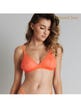 Soutien-Gorge Triangle Corps à Corps Néon Orange Fluo