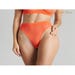 String Taille Haute Corps à Corps Néon Orange Fluo