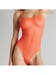 Body String Corps à Corps Néon Orange Fluo