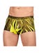 Boxer Motifs Flammes Noir & Jaune