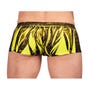 Boxer Motifs Flammes Noir & Jaune