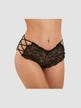 Tanga Dentelle & Lanières Noir GT