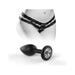 Culotte & Plug Anal Bijou Secret Gem Noir Hookup Panties