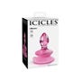 Plug Anal en Verre Ventouse Icicles N°90